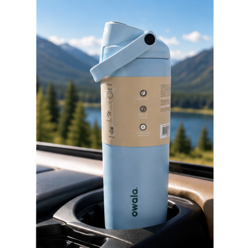 Owala FreeSip 30 oz tumbler with side grip